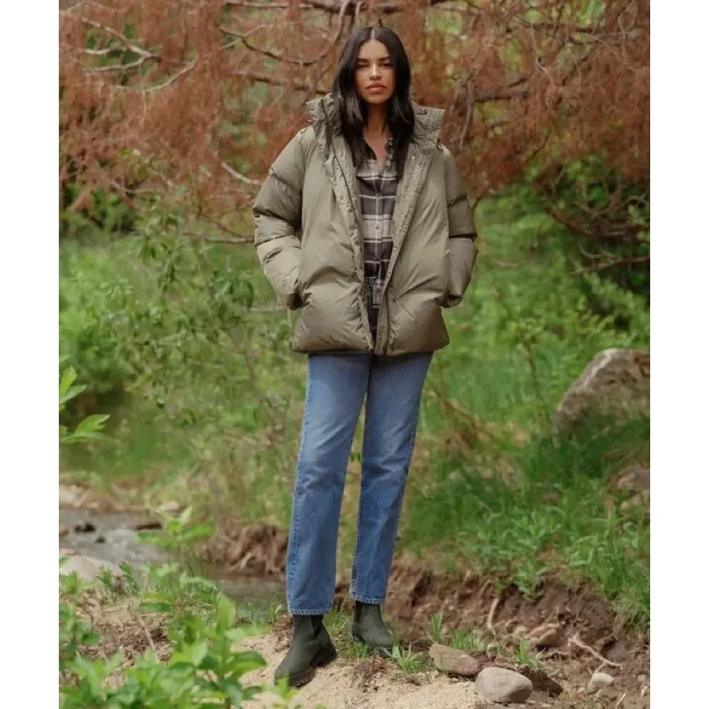 Jenni Kayne • Brooklyn Lug Boot chelsea ankle chunky Forest green